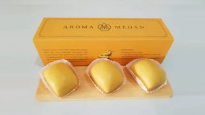 penjual pancake durian aroma medan