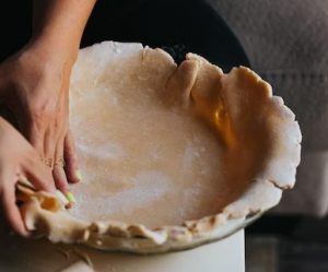 short pastry adalah bahan utama pie