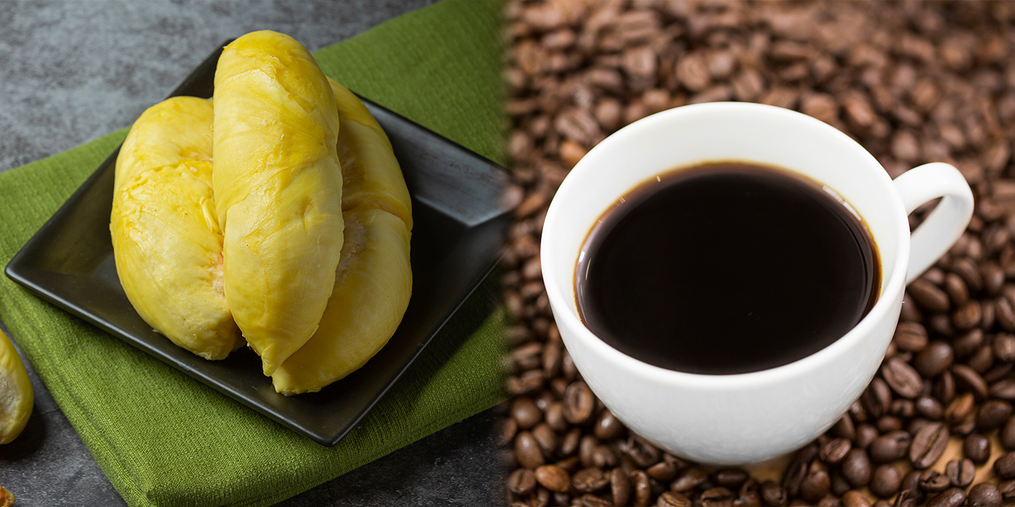 Durian dan kopi